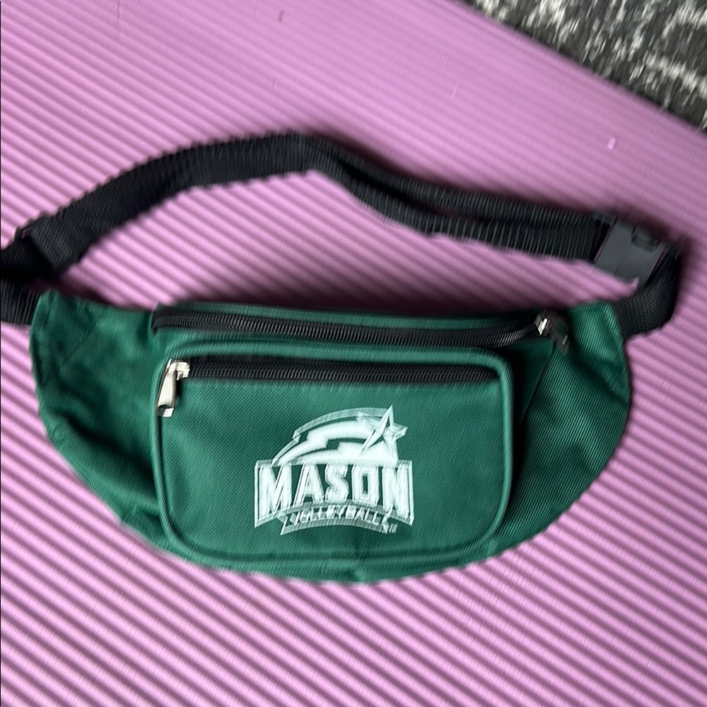 2/$20 BELT BAG Mason Volleyball Green Waist Bag 3 Pockets Adj. UNISEX